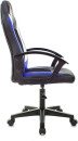 Кресло для геймеров Zombie 11LT чёрный синий белый4