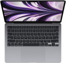 Ноутбук Apple MacBook Air 13 2022 13.6" 2560x1664 Apple -M2 SSD 256 Gb 8Gb WiFi (802.11 b/g/n/ac/ax) Bluetooth 5.2 Apple M2 (8-core) серый macOS MLXW3ZE/A Английская клавиатура2