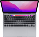 Ноутбук Apple MacBook Pro 13 2022 13.3" 2560x1600 Apple -M2 SSD 256 Gb 8Gb WiFi (802.11 b/g/n/ac/ax) Bluetooth 5.2 Apple M2 (8-core) серый macOS MNEH3ZE/A2