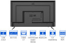 Телевизор LED 55" Kivi KIV-55U740NB черный 3840x2160 60 Гц Smart TV Wi-Fi RJ-45 Bluetooth 4 х HDMI6