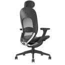 Кресло для геймеров Karnox EMISSARY Milano чёрный серый2