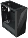 Cooler Master Case CMP 520L ATX,U3+U2,W/O ODD,TG,Rear black FAN*12