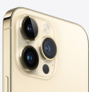 Смартфон Apple A2896 iPhone 14 Pro Max 128Gb 6Gb золотой моноблок 3G 4G 2Sim 6.7" 1290x2796 iOS 16 48Mpix 802.11 a/b/g/n/ac/ax NFC GPS GSM900/1800 GSM1900 TouchSc Ptotect3