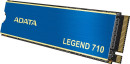 Твердотельный накопитель SSD M.2 1 Tb ADATA Legend 710 Read 2400Mb/s Write 1800Mb/s 3D NAND TLC ALEG-710-1TCS2