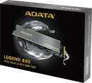 Твердотельный накопитель SSD M.2 1 Tb ADATA LEGEND 850 Read 5000Mb/s Write 4500Mb/s 3D NAND TLC ALEG-850-1TCS7