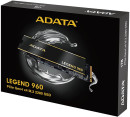 Твердотельный накопитель SSD M.2 2 Tb ADATA LEGEND 960 Read 7400Mb/s Write 6800Mb/s 3D NAND TLC ALEG-960-2TCS2