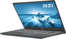 Ноутбук MSI Prestige 14 A12SC-216 14" 1920x1080 Intel Core i5-1240P SSD 512 Gb 8Gb WiFi (802.11 b/g/n/ac/ax) Bluetooth 5.1 nVidia GeForce GTX 1650 4096 Мб серый DOS 9S7-14C612-2165