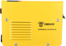Сварочный аппарат Deko DKWM200A LCD Advanced, DKM BLACK, DKMC1, набор электродов инвертор ММА 7.8кВт5