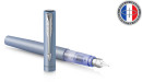 Ручка перьев. Parker Vector XL F21 (CW2159745) Silver Blue CT M сталь нержавеющая подар.кор.7