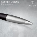 Ручка шариков. Parker Urban Core K314 (CW2143639) Muted Black CT M син. черн. подар.кор. сменный стержень 1стерж.3