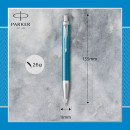 Ручка шариков. Parker IM Premium K318 (CW2143645) Blue Grey CT M син. черн. подар.кор.2