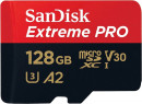 Карта памяти microSDXC 128Gb SanDisk Extreme Pro SDSQXCD-128G-GN6MA2