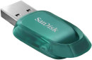 Флеш накопитель 256GB SanDisk CZ96 Ultra Eco, USB 3.2 Green