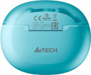 Гарнитура вкладыши A4Tech 2Drumtek B25 TWS синий беспроводные bluetooth в ушной раковине (B25 ICY BLUE)7