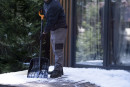 Лопата для уборки снега  с алюминиевым черенком Snow Plantic10