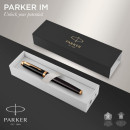 Ручка перьев. Parker IM Core F321 (CW1931645) Black GT F сталь нержавеющая подар.кор.6