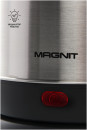 Чайник электрический Magnit RMK-3301 2200 Вт серебристый чёрный матовый 2 л нержавеющая сталь2
