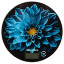Весы кухонные Матрёна МА-197 голубой цветок