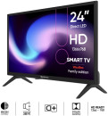 Телевизор 24" TopDevice TDTV24BS01H_BK черный 1366x768 60 Гц Wi-Fi Smart TV 3 х HDMI 2 х USB RJ-45 CI
