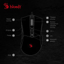 Мышь проводная A4TECH Bloody ES9 чёрный USB2