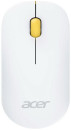 Клавиатура + мышь Acer OCC200 клав:жёлтый мышь:жёлтый USB беспроводная slim Multimedia4