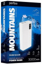 Perfeo Powerbank MOUNTAINS 30000 mAh/LED дисплей/PD + QC 3.0/Type-C/4 USB/Выход: 3A, max 22.5W/White (PF_D0162)2