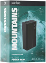 Perfeo Powerbank MOUNTAINS 40000 mAh/LED дисплей/PD + QC 3.0/Type-C/4 USB/Выход: 3A, max 22.5W/Black (PF_D0144)3