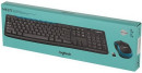 Комплект беспроводной Logitech MK275 клавиатура черная, 112 клавиш с защитой от воды, мышь черная, оптическая, 1000dpi, 3 кнопки, 2.4GHz, USB-ресивер3