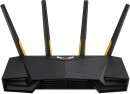Wi-Fi роутер ASUS TUF-AX3000 802.11ax 2976Mbps 2.4 ГГц 5 ГГц 4xLAN USB черный4