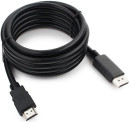Кабель аудио-видео Buro HDMI (m)/DisplayPort (m) 3м. Позолоченные контакты черный (HDMI-DP-3M)