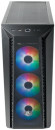 Cooler Master MasterBox 520Mesh USB3.0x1,USB3.1type Cx1,Audio,ARGB fanx3,front Mesh panel2