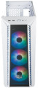 Cooler Master MasterBox 520Mesh White USB3.0x1,USB3.1type Cx1,Audio,ARGB fan x3,white,front Mesh panel5