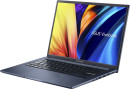 Ноутбук ASUS Vivobook 14X M1403QA-LY113 14" 1920x1200 AMD Ryzen 5-5600H SSD 512 Gb 8Gb Bluetooth 5.0 WiFi (802.11 b/g/n/ac/ax) AMD Radeon Graphics синий DOS 90NB0Y12-M006Z03