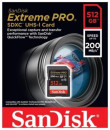 Карта памяти SD XC 512Gb SanDisk Extreme Pro SDSDXXD-512G-GN4IN2