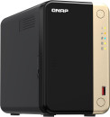 Сетевое хранилище NAS Qnap Original TS-264-8G 2-bay настольный Celeron N50953