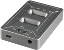 Док-станция SSD AgeStar 31CBNV2C NVMe USB3.1 алюминий серый M2 2280 M-key4