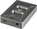 Док-станция SSD AgeStar 31CBNV2H NVMe USB3.2 алюминий серый M2 2280 M-key2