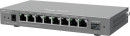 Ruijie Reyee Desktop 9-port cloud management router , including 8 gigabit electrical ports and 1 gigabit SFP port , supports 1 WAN port , 5 LAN ports , and 3 LAN /WAN ports ; a maximum of 200 concurre2