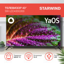 Телевизор LED Starwind 43" SW-LED43SG300 Яндекс.ТВ Frameless черный FULL HD 60Hz DVB-T DVB-T2 DVB-C DVB-S DVB-S2 USB WiFi Smart TV6