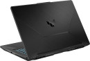 Ноутбук ASUS TUF Gaming A17 FA706IHRB-HX045 17.3" 1920x1080 AMD Ryzen 5-4600H SSD 512 Gb 16Gb WiFi (802.11 b/g/n/ac/ax) Bluetooth 5.1 nVidia GeForce GTX 1650 4096 Мб черный DOS 90NR07D5-M002P08