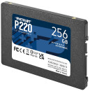 Твердотельный накопитель SSD 2.5" Patriot 256GB P220 <P220S256G25> (SATA3, up to 550/490Mbs, 120TBW, 7mm)3