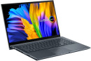 Ноутбук ASUS Zenbook Pro 15 UM535QA-KS241 15.6" 1920x1080 AMD Ryzen 7-5800H SSD 1024 Gb 16Gb Bluetooth 5.1 AMD Radeon Graphics серый DOS 90NB0UK1-M00BN02