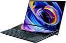 Ноутбук ASUS ZenBook Pro Duo UX582HM-H2069 15.6" 3840x2160 Intel Core i7-11800H SSD 1024 Gb 16Gb WiFi (802.11 b/g/n/ac/ax) Bluetooth 5.0 NVIDIA GeForce RTX 3060 6144 Мб синий DOS 90NB0V11-M003T05
