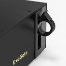 Exegate EX293849RUS ИБП ExeGate ServerRM UNL-800.LCD.AVR.2SH.3C13.USB.2U <800VA/480W, Color LCD, AVR, 2*Schuko+3*C13, USB, 2U, установка в стойку, Black>5