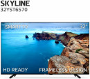 Телевизор 32" Skyline 32YST6570 черный 1366x768 60 Гц Smart TV Wi-Fi Bluetooth 3 х HDMI 2 х USB RJ-45 Bluetooth3