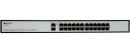 Unmanaged Switch 24x100Base-TX PoE, 2x1000Base-T, PoE Budget 285W, Long-range PoE up to 250m, 19'' w/brackets