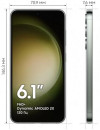 Смартфон Samsung GALAXY S23 зеленый 6.1" 128 Gb NFC LTE Wi-Fi GPS 3G 4G Bluetooth 5G4