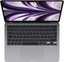 Ноутбук Apple MacBook Air 13 2022 13.6" 2560x1664 Apple -M2 SSD 512 Gb 8Gb Bluetooth 5.0 WiFi (802.11 b/g/n/ac/ax) Apple M2 (10-core) серый macOS MLXX3RU/A2