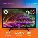 Телевизор LED 24" SunWind SUN-LED24XS310 черный 1366x768 60 Гц Smart TV Wi-Fi 2 х HDMI 2 х USB RJ-453
