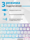 Клавиатура беспроводная Defender ETERNAL USB + Bluetooth белый2